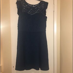 ♦️NWT♦️Teal Lace Skater Dress